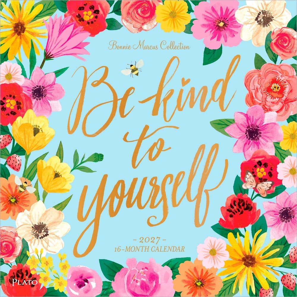 image Bonnie Marcus Plato Foil 2027 Wall Calendar Main Product Image