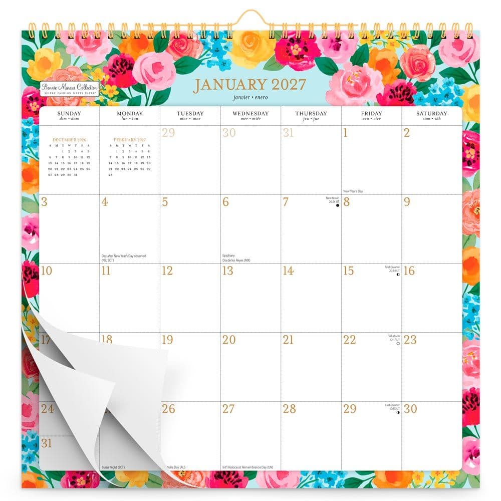 Bonnie Marcus Office Spiral 2027 Wall Calendar First Alternate Image