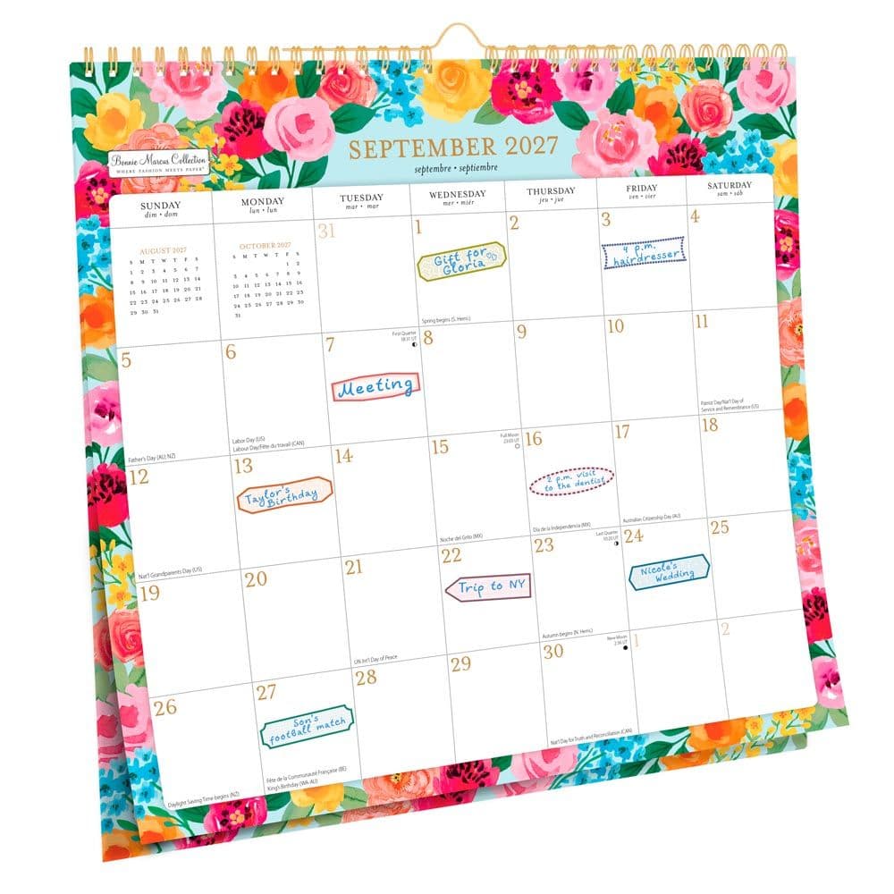 Bonnie Marcus Office Spiral 2027 Wall Calendar Third Alternate Image