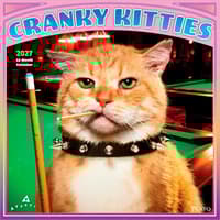 image Avanti Cranky Kitties Plato 2027 Wall Calendar Main Product Image