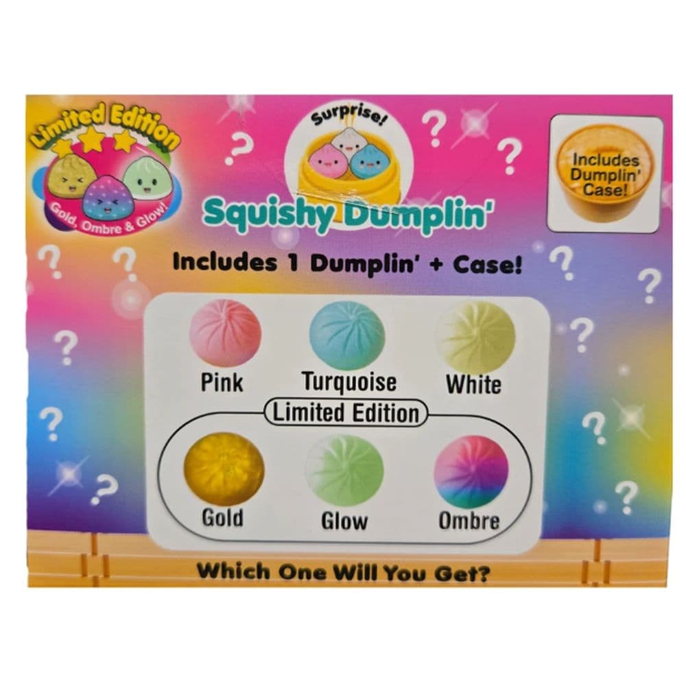 Surprise Squishy Dumplin 3.5in - Blind Box First Alternate Image