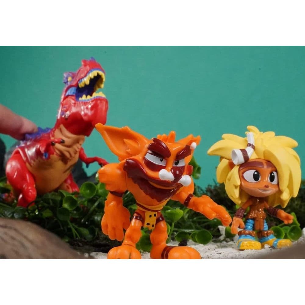 Crash Bandicoot Dino Dash Diorama Playset Second Alternate Image