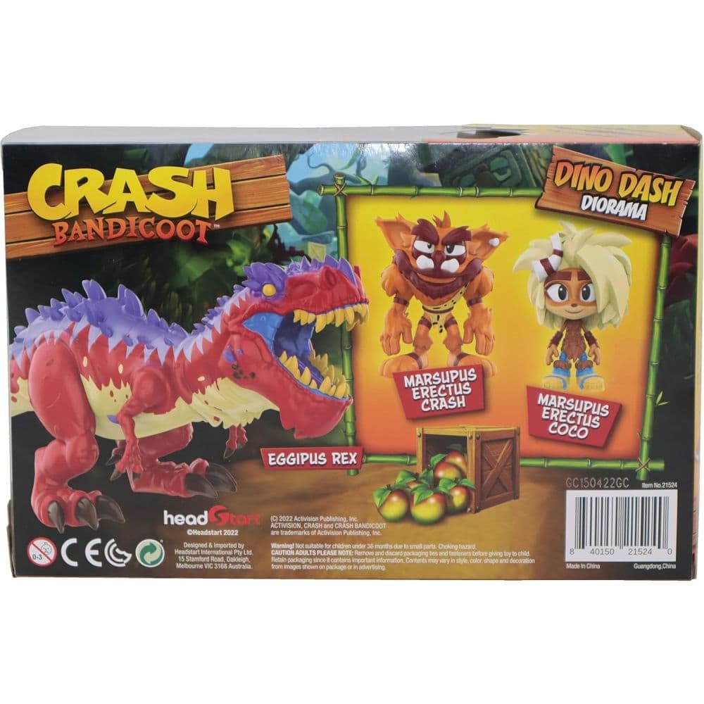 Crash Bandicoot Dino Dash Diorama Playset Eighth Alternate Image