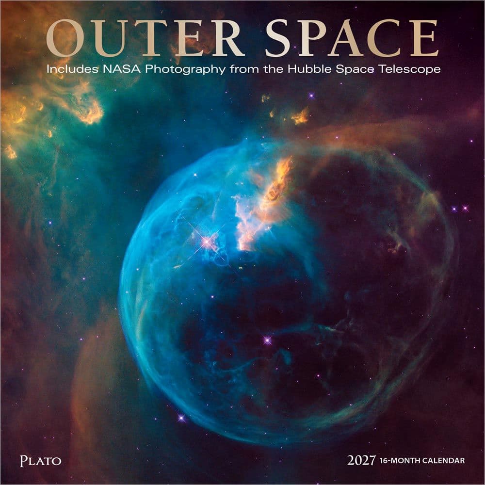 image Outer Space Plato 2027 Wall Calendar Main Product Image