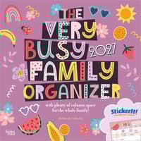 image Very Busy Family Organizer 2027 Wall Calendar Main Product Image