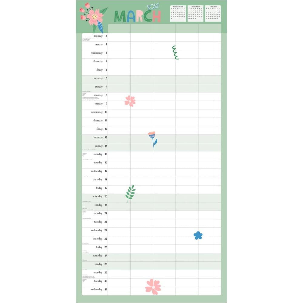 Very Busy Family Organizer 2027 Wall Calendar Second Alternate Image