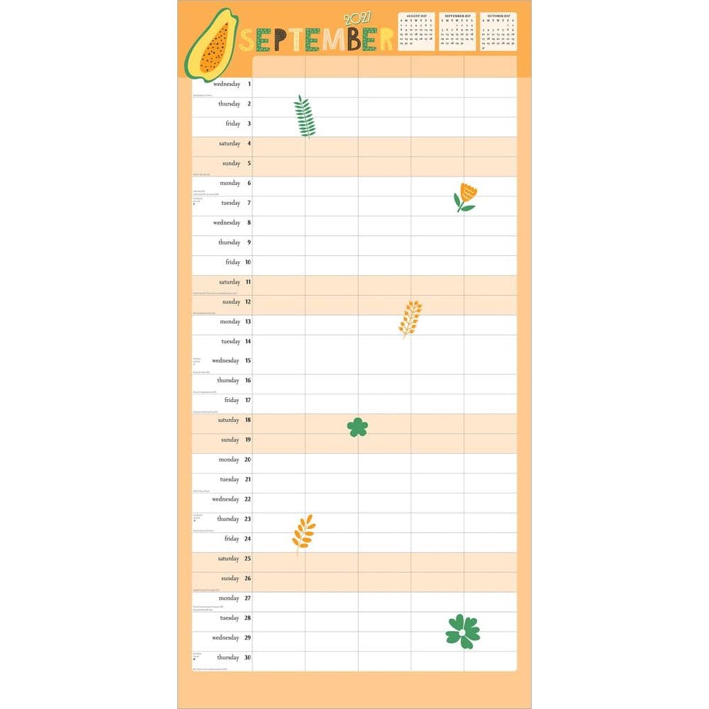 Very Busy Family Organizer 2027 Wall Calendar Third Alternate Image