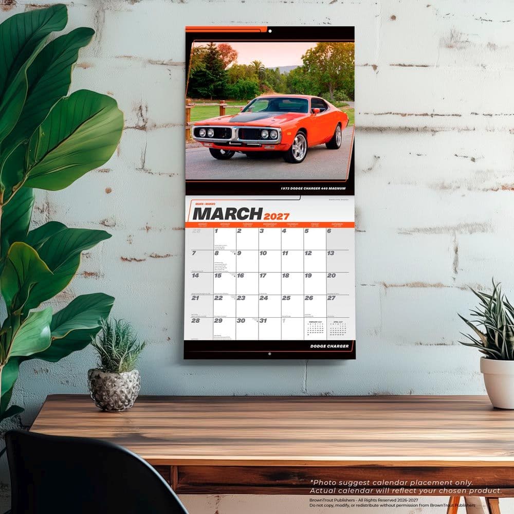 Dodge 2027 Wall Calendar Fourth Alternate Image
