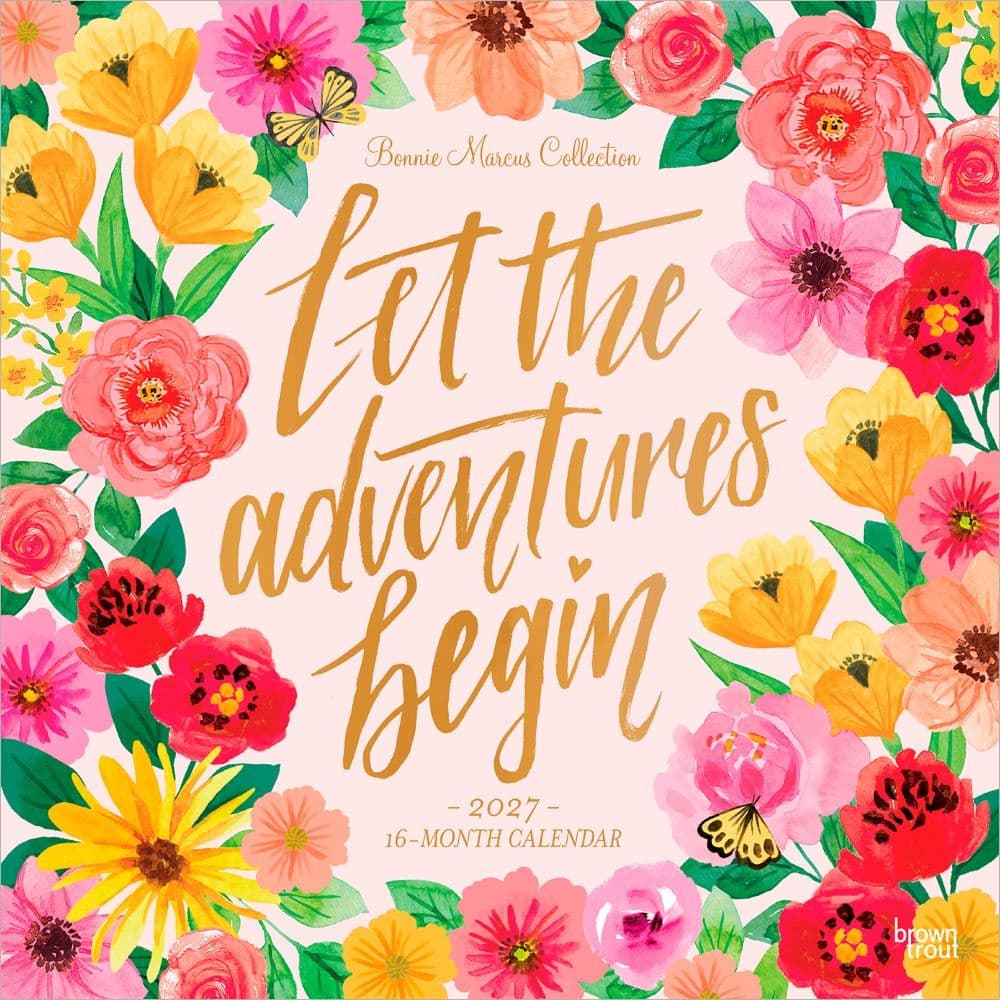 Live your Happiest Marcus  2027 Wall Calendar Main Product Image