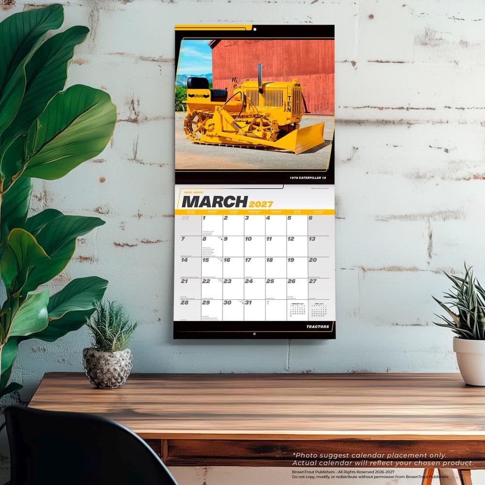 Tractors 2027 Wall Calendar Fourth Alternate Image