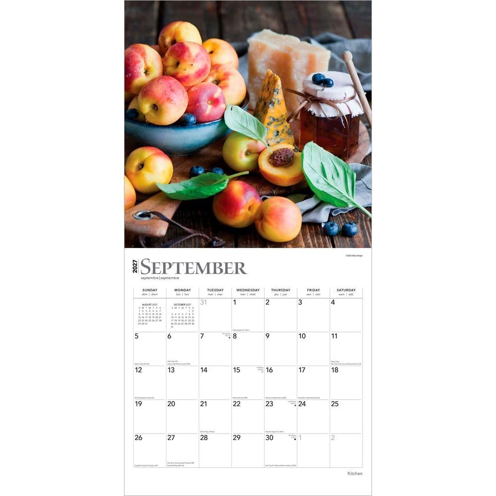 Kitchen 2027 Wall Calendar Third Alternate Image