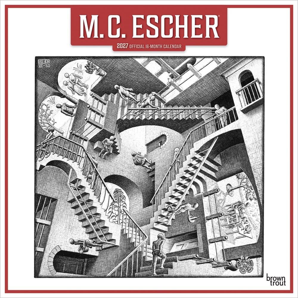 image M.C. Escher 2027 Wall Calendar Main Product Image