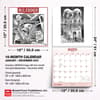 image M.C. Escher 2027 Wall Calendar Sixth Alternate Image