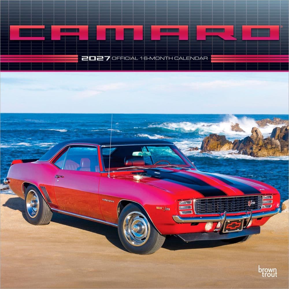 image Camaro 2027 Wall Calendar Main Product Image