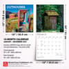 image Outhouses 2027 Wall Calendar Sixth Alternate Image