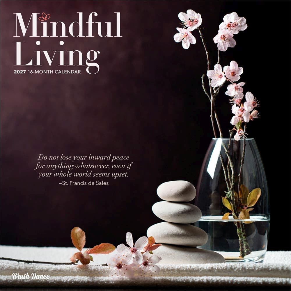image Mindful Living 2027 Wall Calendar Main Product Image