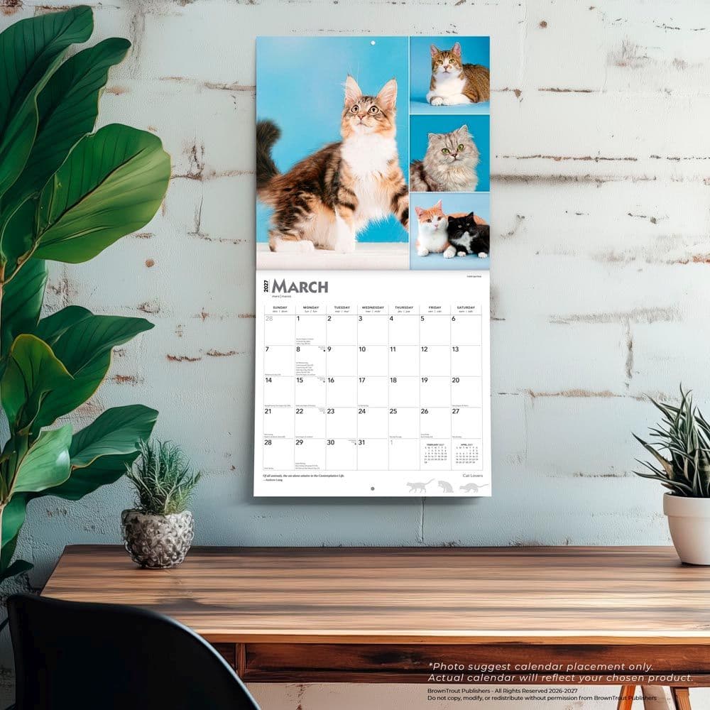 Cat Lovers  2027 Wall Calendar Fourth Alternate Image