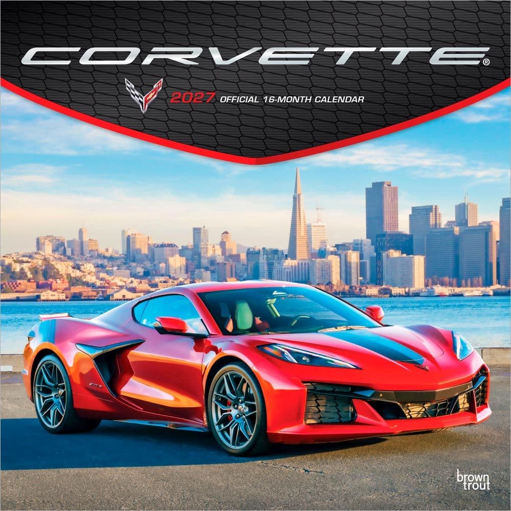 image Corvette 2027 Wall Calendar Main Product Image