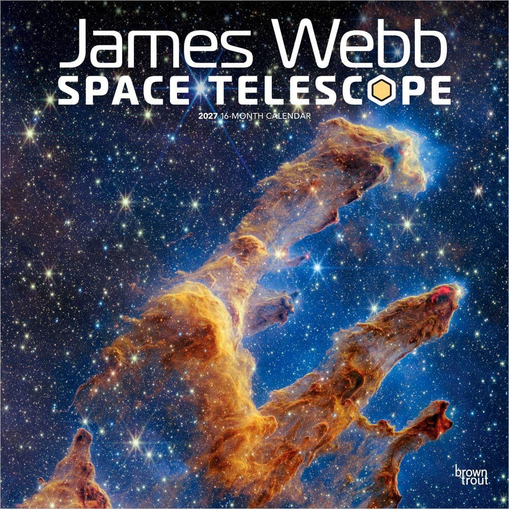 Webb Space Telescope 2027 Wall Calendar Main Product Image