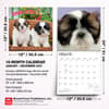 image Shih Tzu Puppies 2027 Wall Calendar Sixth Alternate Image