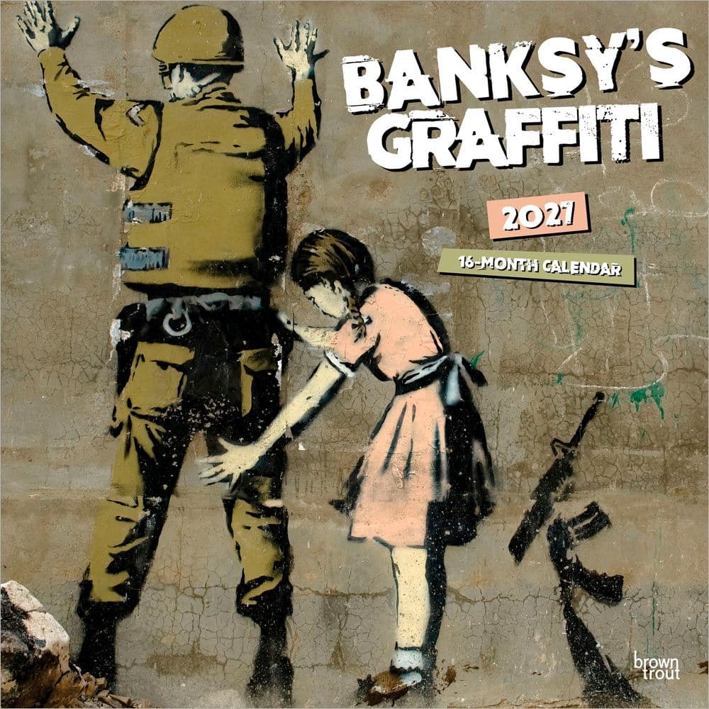 Banksys Graffiti 2027 Wall Calendar Main Product Image