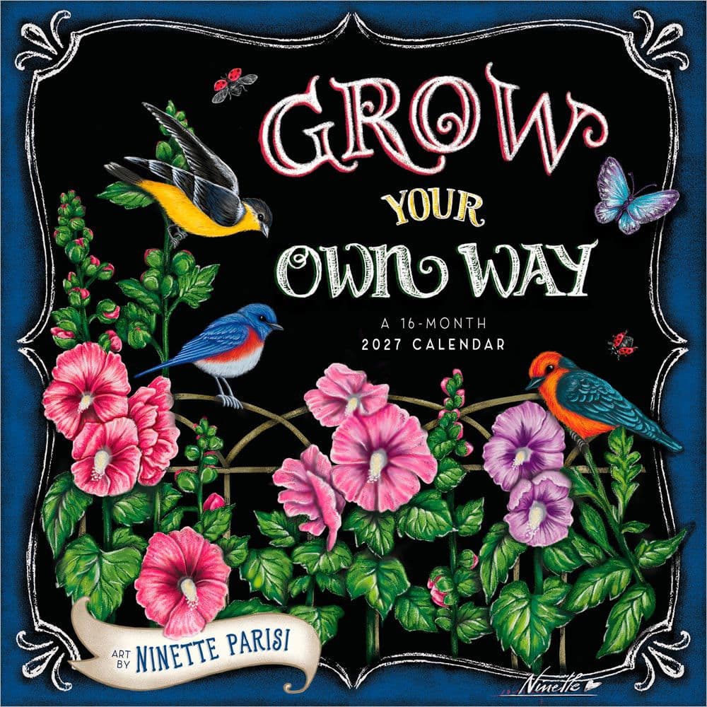 Grow Your Own Way 2027 Mini Wall Calendar Main Product Image