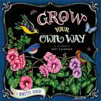 image Grow Your Own Way 2027 Mini Wall Calendar Main Product Image