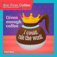 image But First Coffee 2027 Mini Wall Calendar Main Product Image