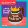 image But First Coffee 2027 Mini Wall Calendar Main Product Image
