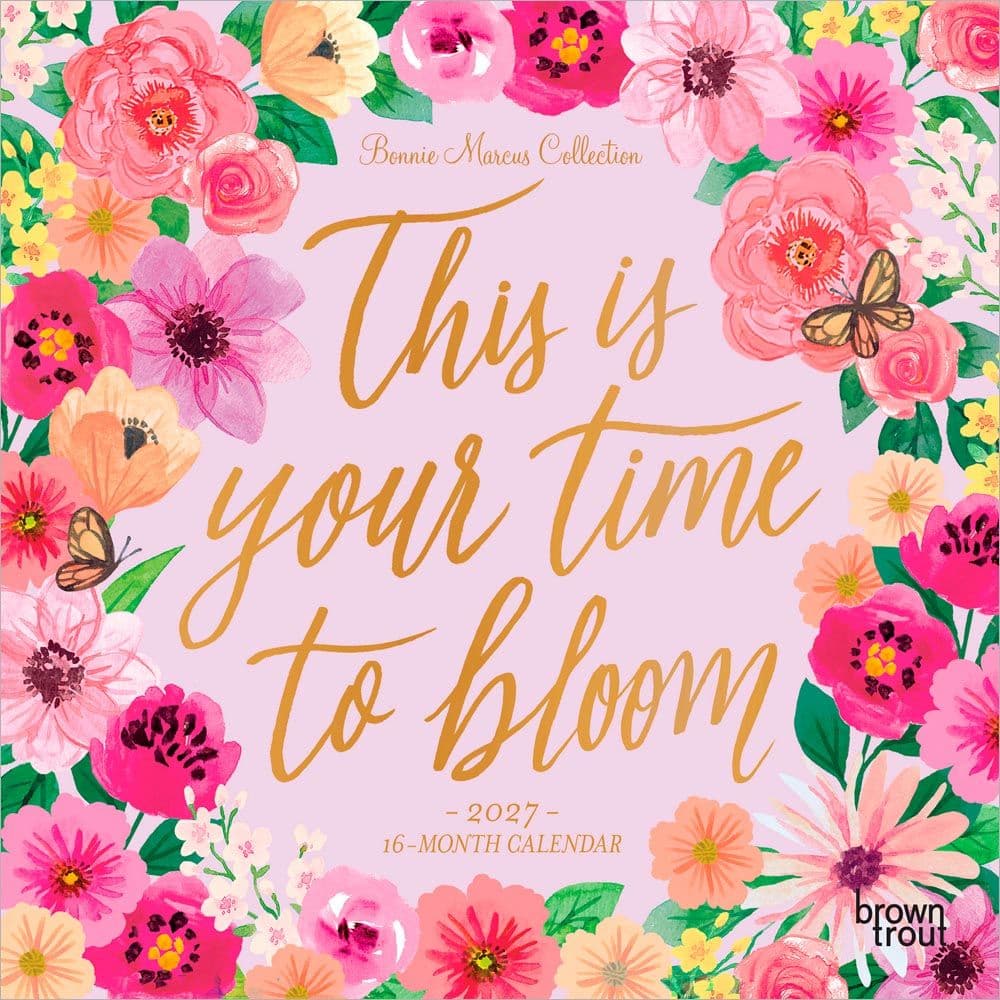 Bonnie Marcus 2027 Mini Wall Calendar Main Product Image