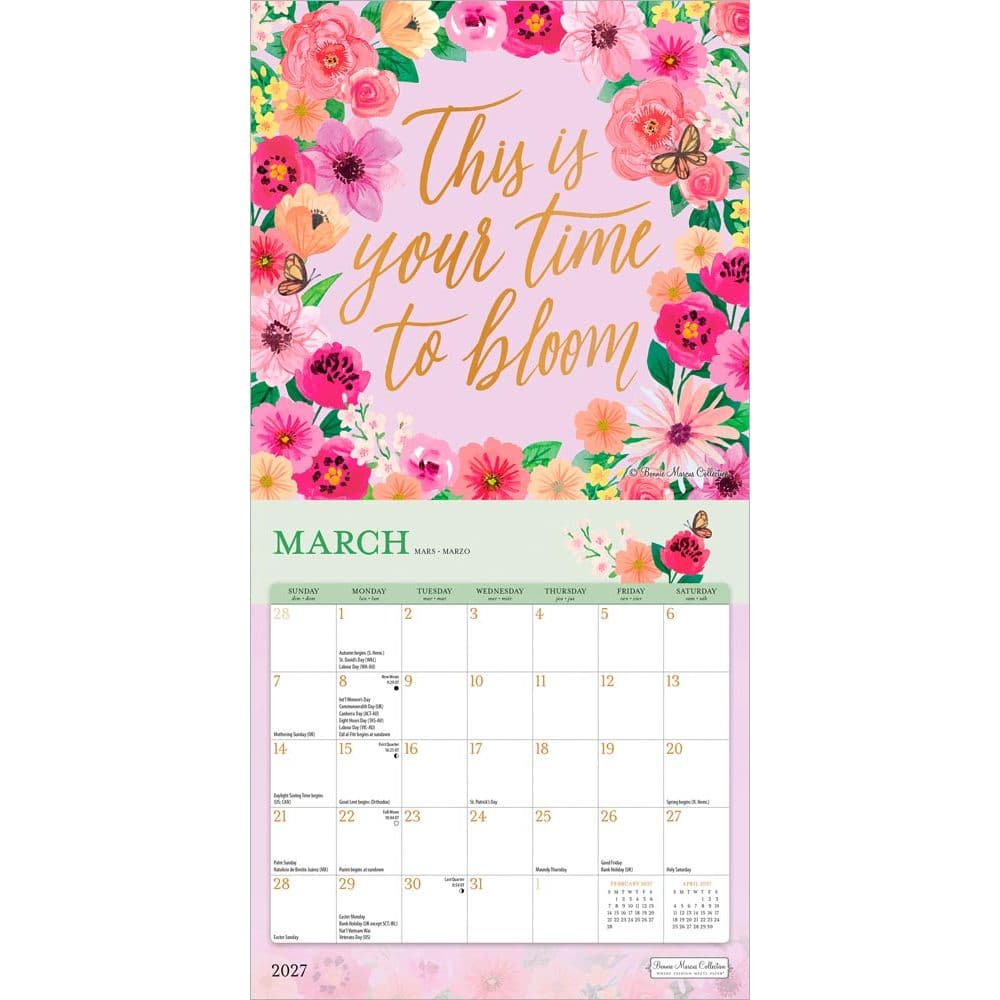 Bonnie Marcus 2027 Mini Wall Calendar Second Alternate Image