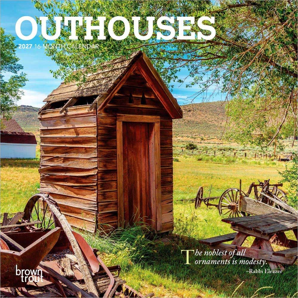 image Outhouses 2027 Mini Wall Calendar Main Product Image