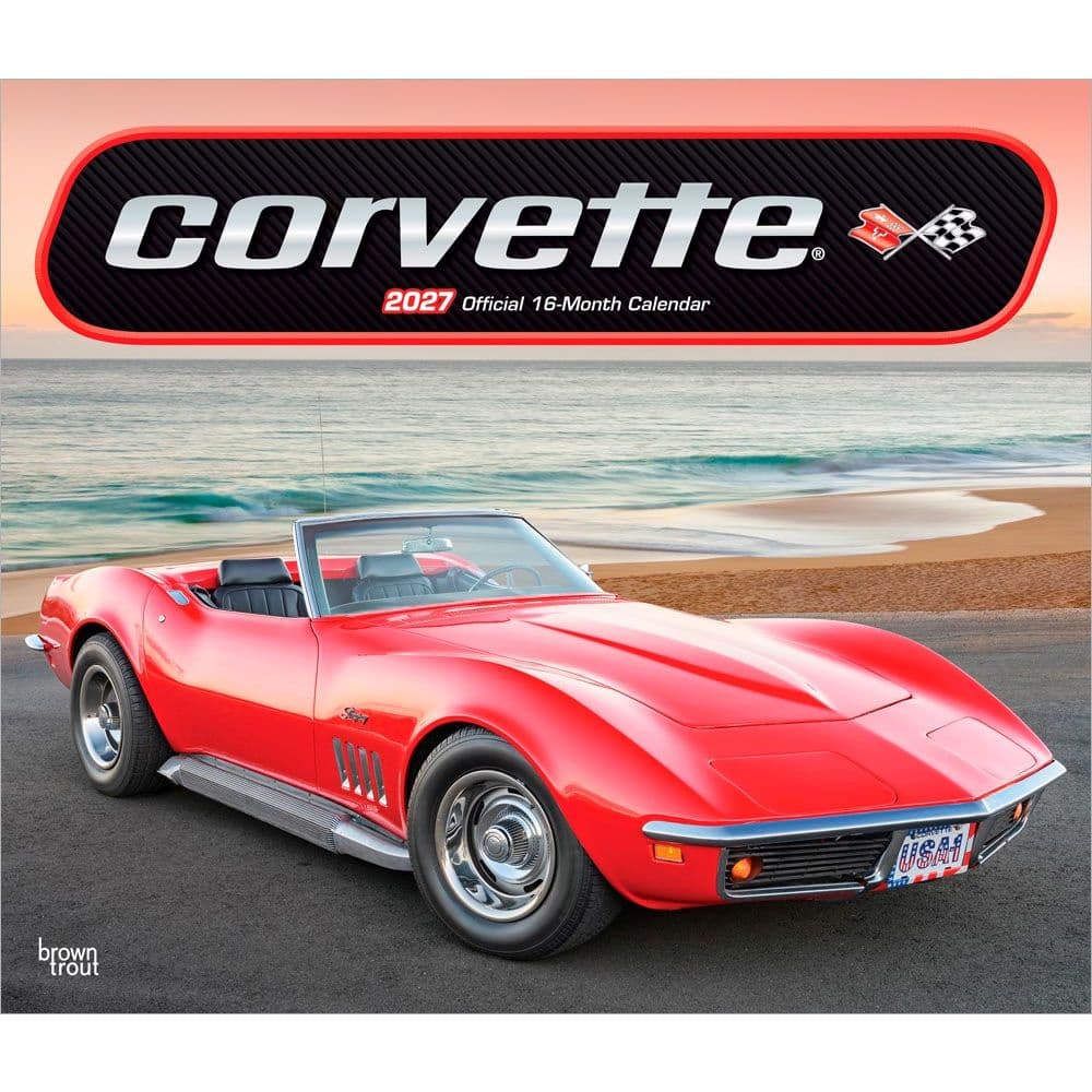 image Corvette 2027 Deluxe Wall Calendar Main Product Image