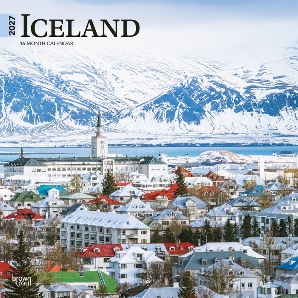 image Iceland 2027 Wall Calendar Main Product Image