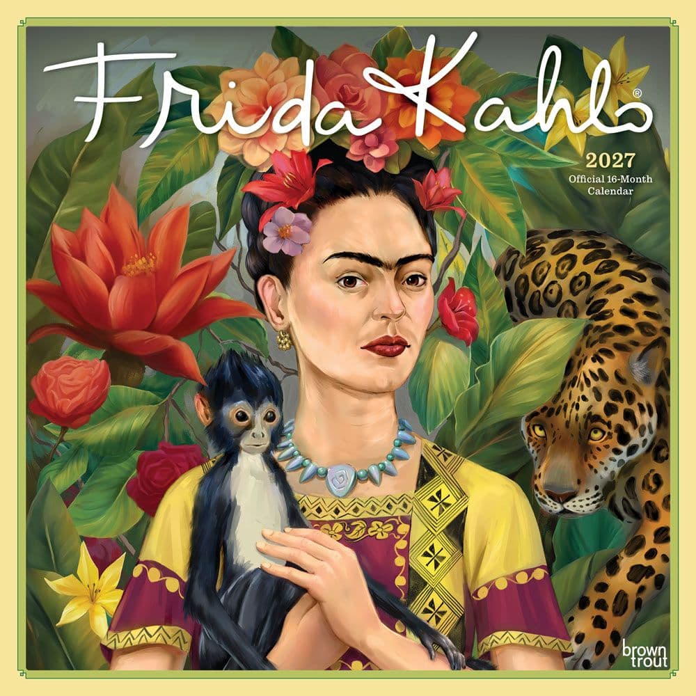 Frida Kahlo 2027 Wall Calendar Main Product Image