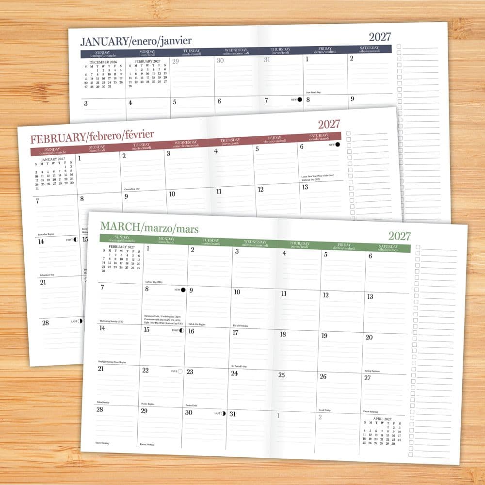 Royal Trellis Booklet 2027 Monthly Planner Second Alternate Image