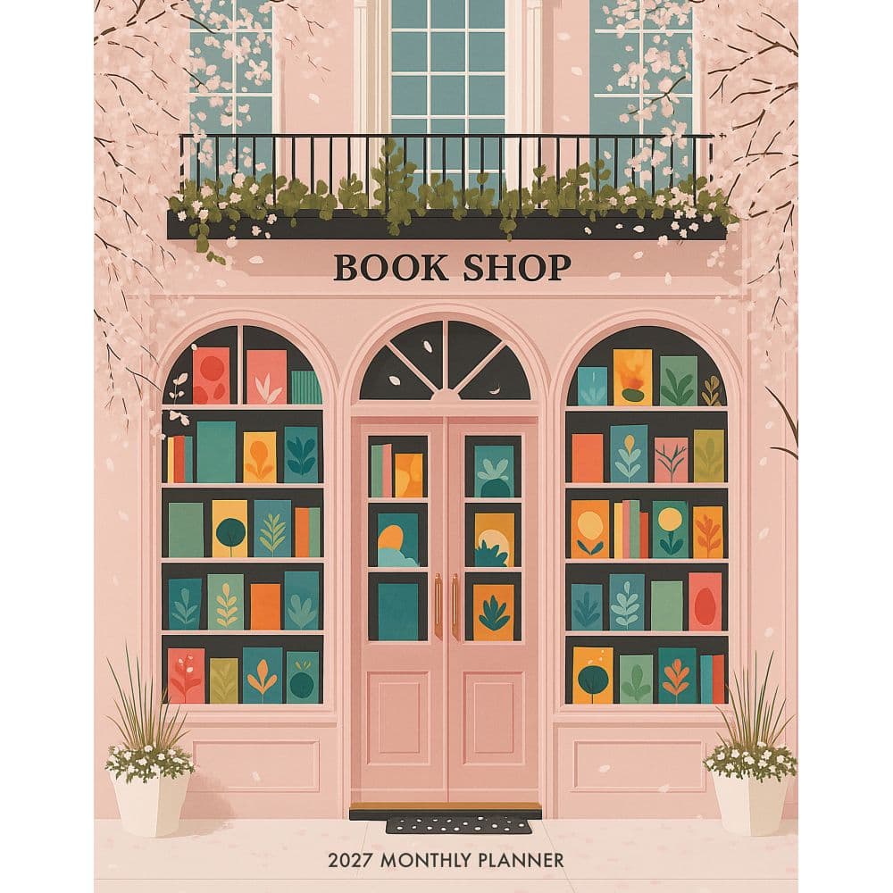 Bookshop Bliss Booklet 2027 Monthly Planner Main Product Image