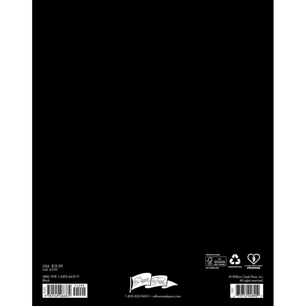 Black Booklet 2027 Monthly Planner First Alternate Image