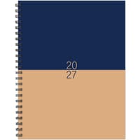 image Navy and Tan 2027 Monthly Planner Main Product Image