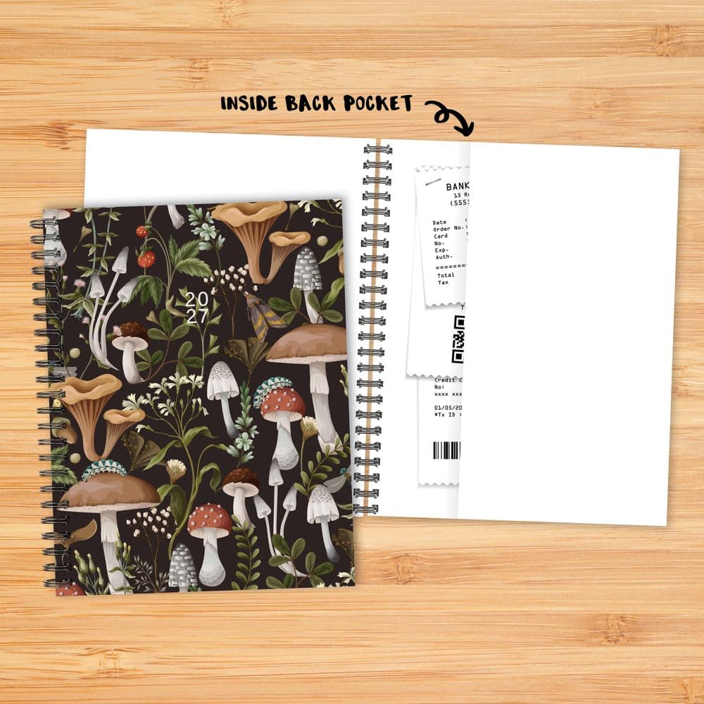 Mushrooms 2027 Monthly Planner Fourth Alternate Image
