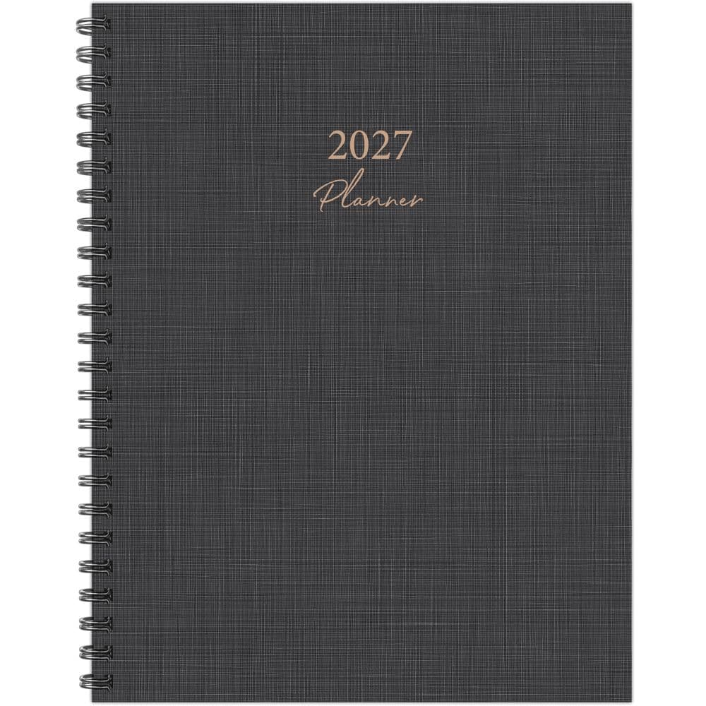 Graphite Grid 2027 Monthly Planner Main Product Image