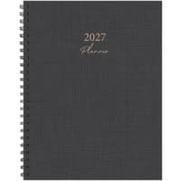 image Graphite Grid 2027 Monthly Planner Main Product Image
