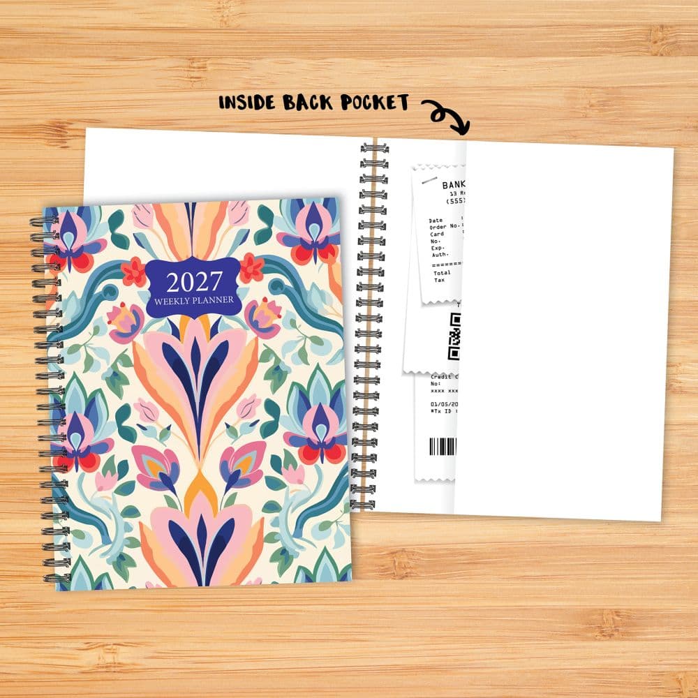 Boho Bloom 2027 Monthly Planner Fourth Alternate Image