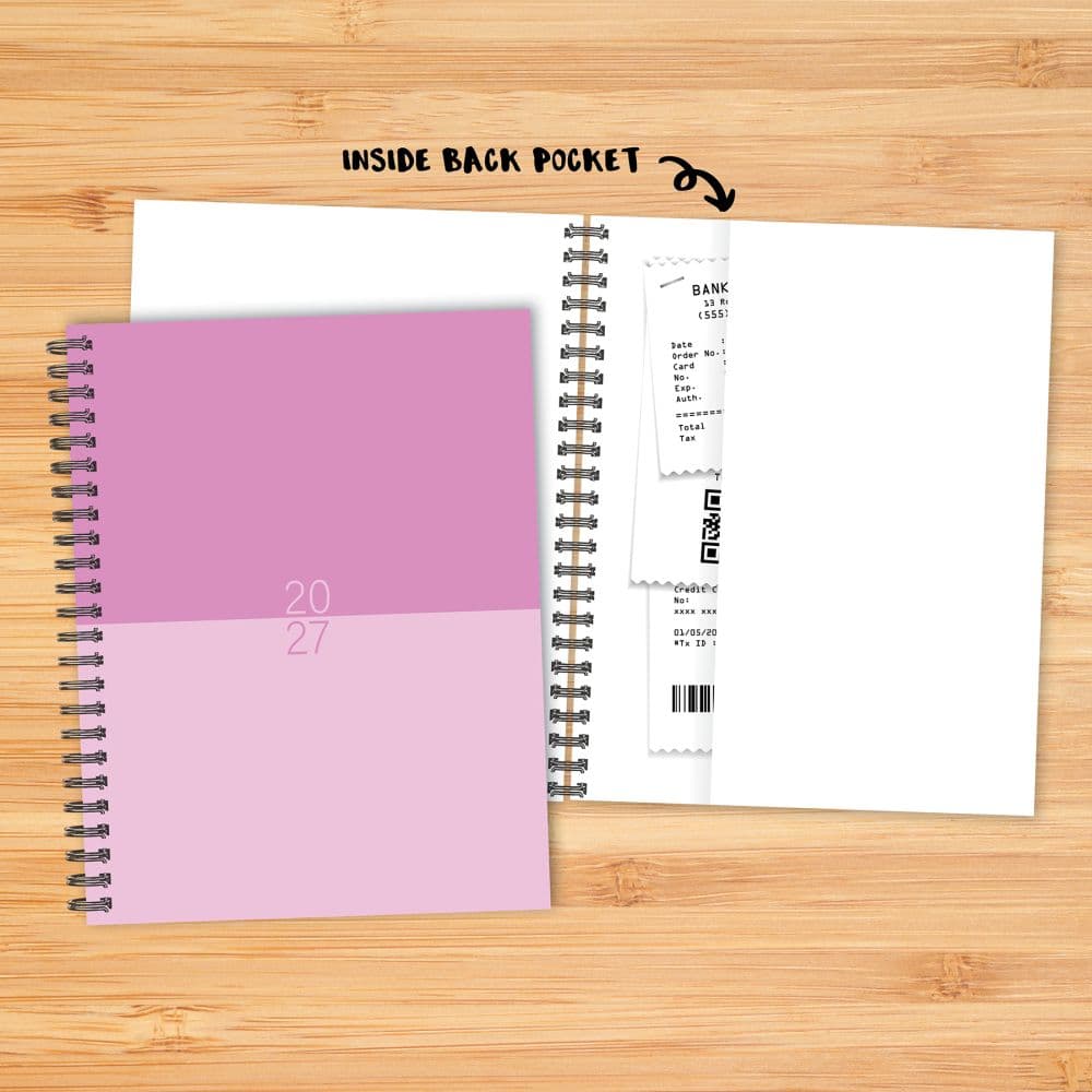 Blush Duotone 2027 Monthly Planner Fourth Alternate Image