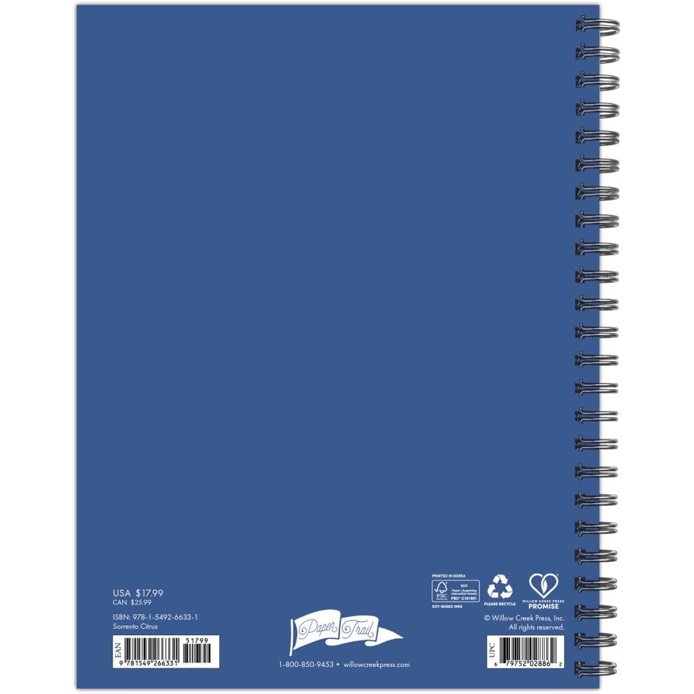 Sorrento Citrus 2027 Monthly Planner First Alternate Image