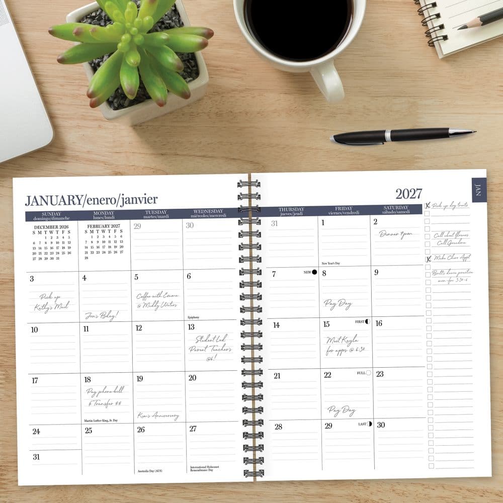 Petal Power 2027 Monthly Planner Third Alternate Image