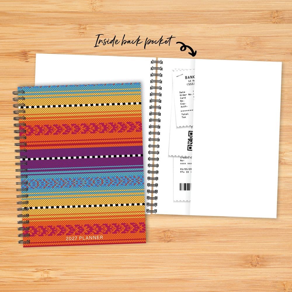 Festival Stripes 2027 Monthly Planner Fourth Alternate Image