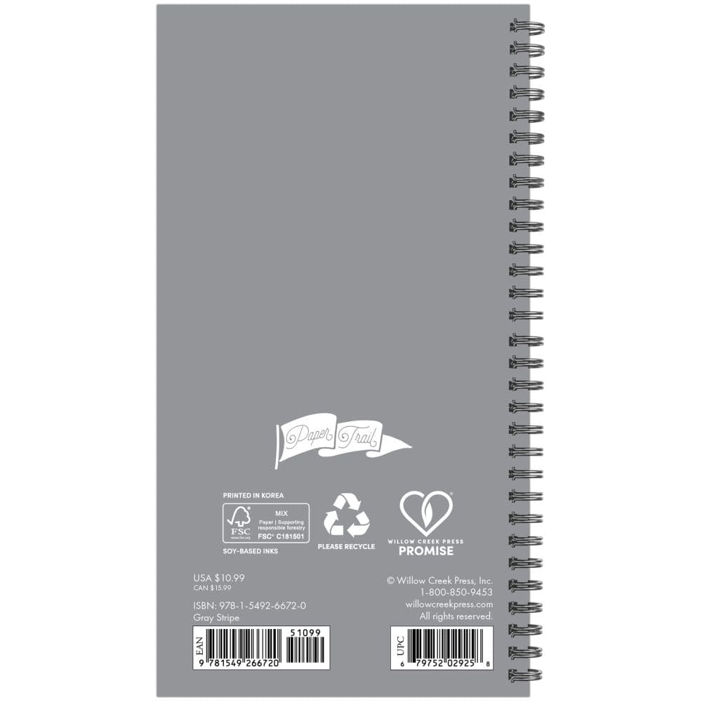 Navy and Tan Duotone 2027 Weekly Planner First Alternate Image