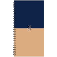 image Blue Leathered 2027 Weekly Planner Main Product Image