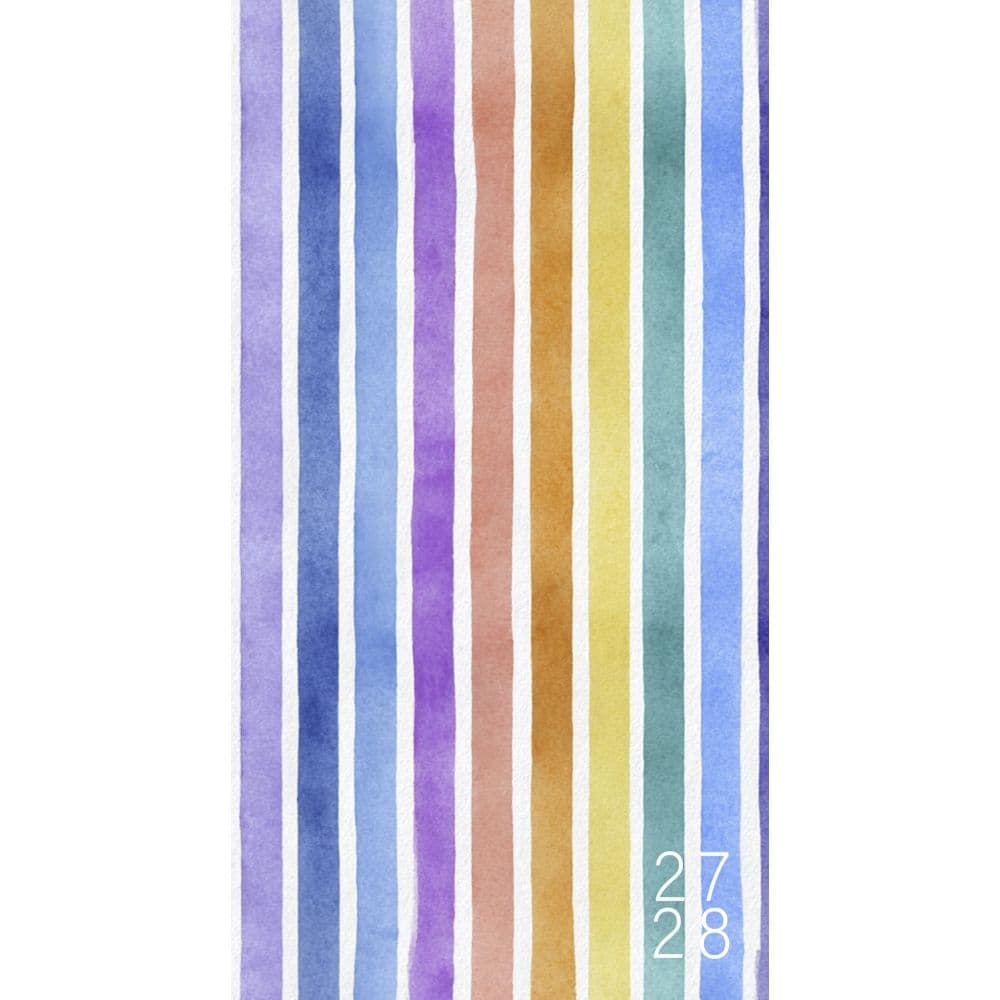 Painted Stripes 2027 2 Year Pocket Planner Main Product Image